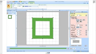 Filling Shapes With the Column Stitch