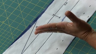 Transferring the Pattern onto Muslin