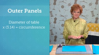 Paneled Tablecloth: Figuring Cuts