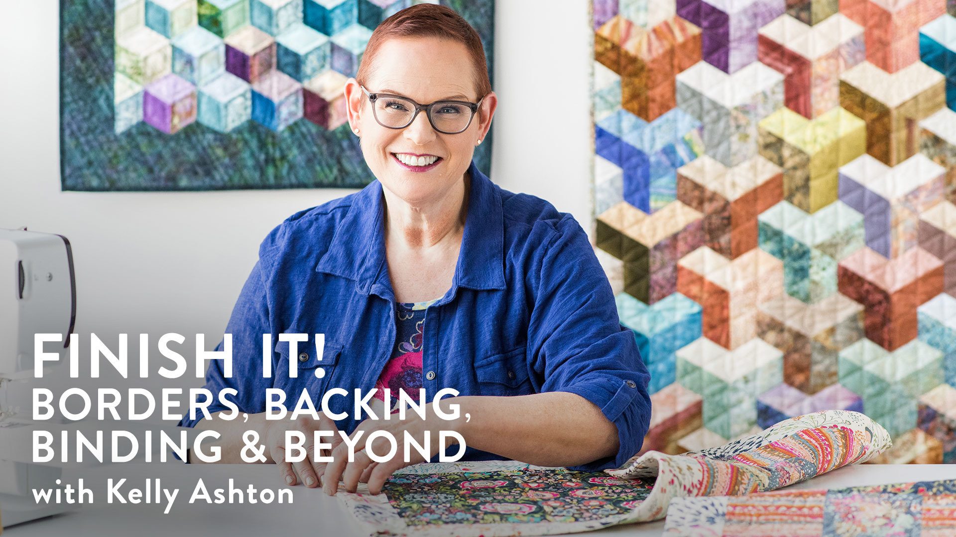 Finish It! Borders, Backing, Binding & Beyond Craft & Hobby