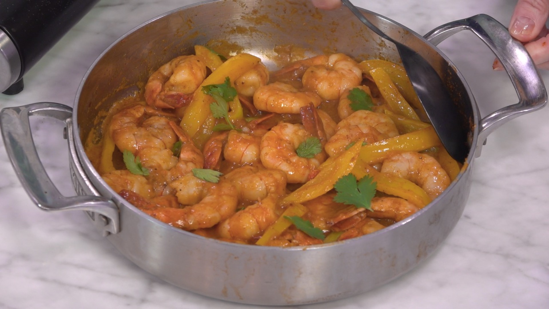 Session 5: Shrimp And Pepper Skillet
