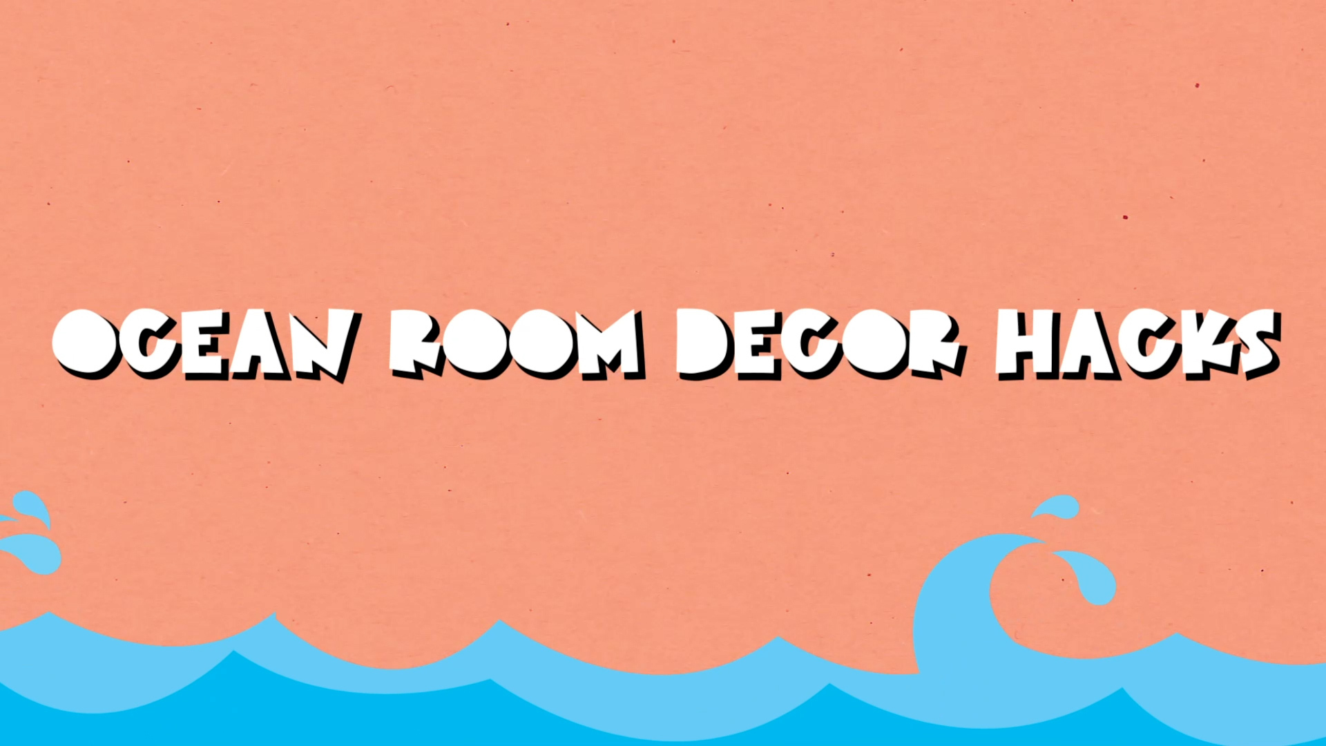 Hack Along: 2 Cute DIY Ocean Room Decor Hacks