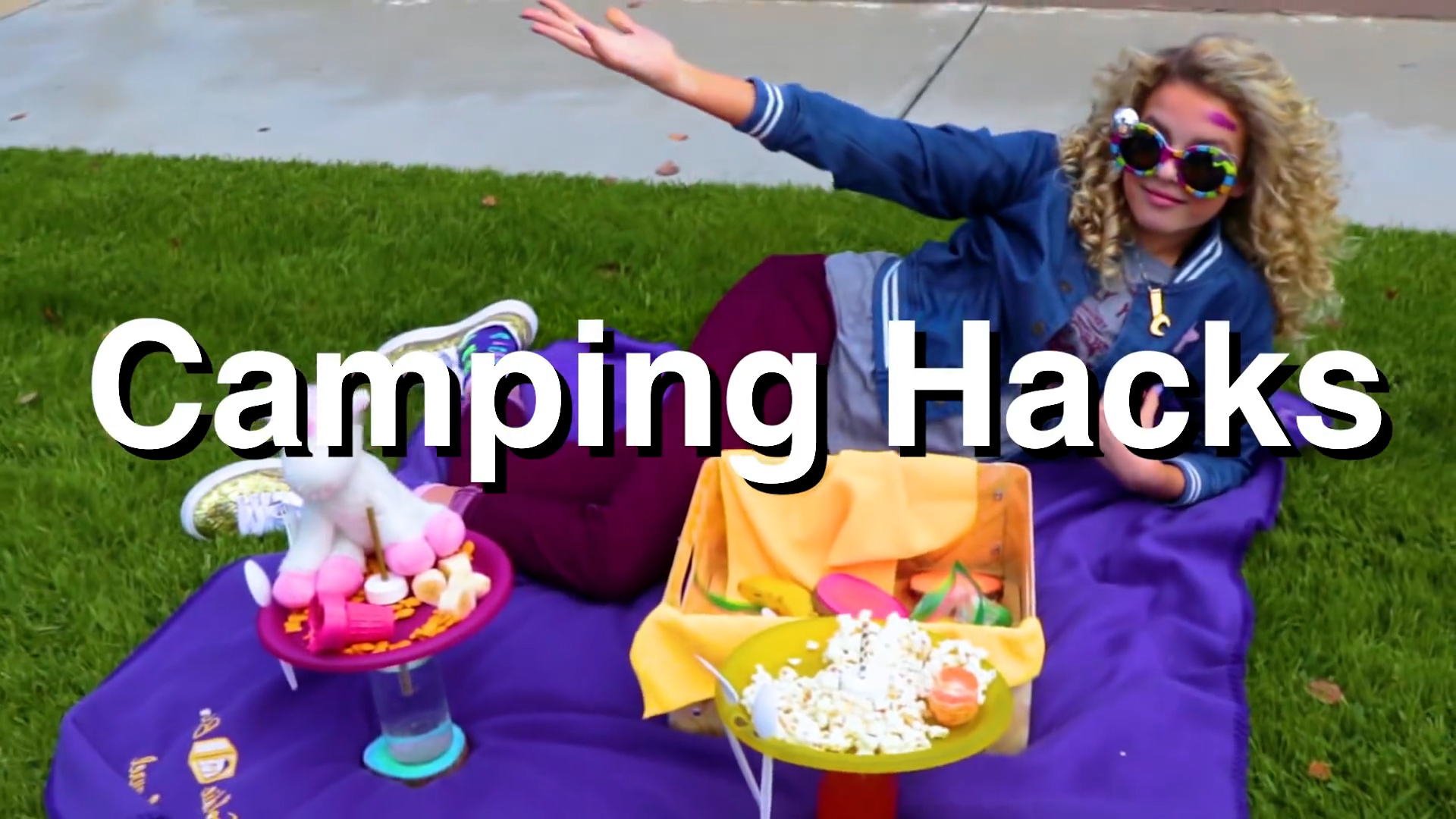 Easy Camping Hacks: DIY Camping Plate, DIY Log Coasters, S'Mores Cones