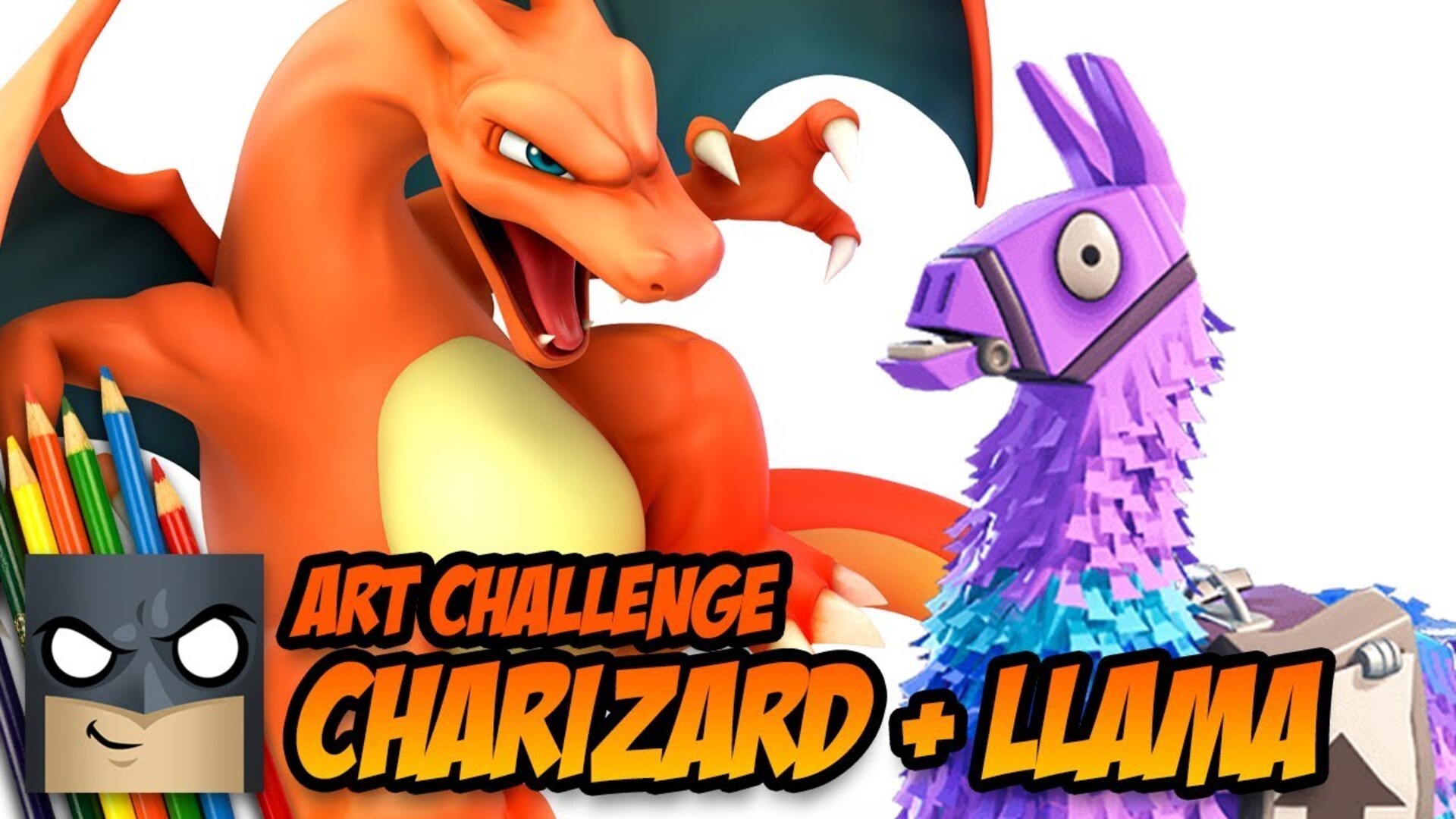 How to Draw a Charizard-Llama Mashup Character