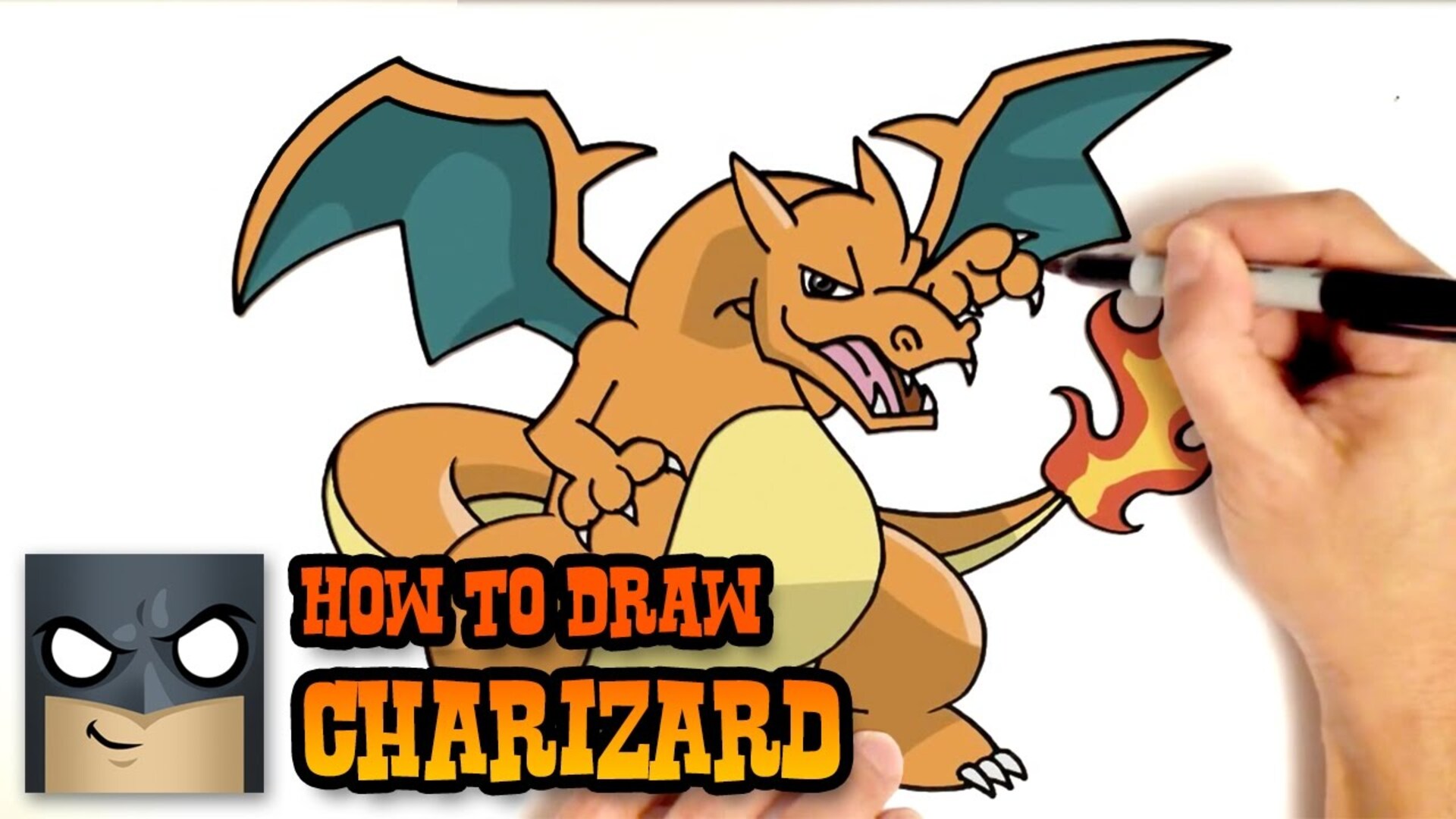 How to Draw Charizard from Pokemon