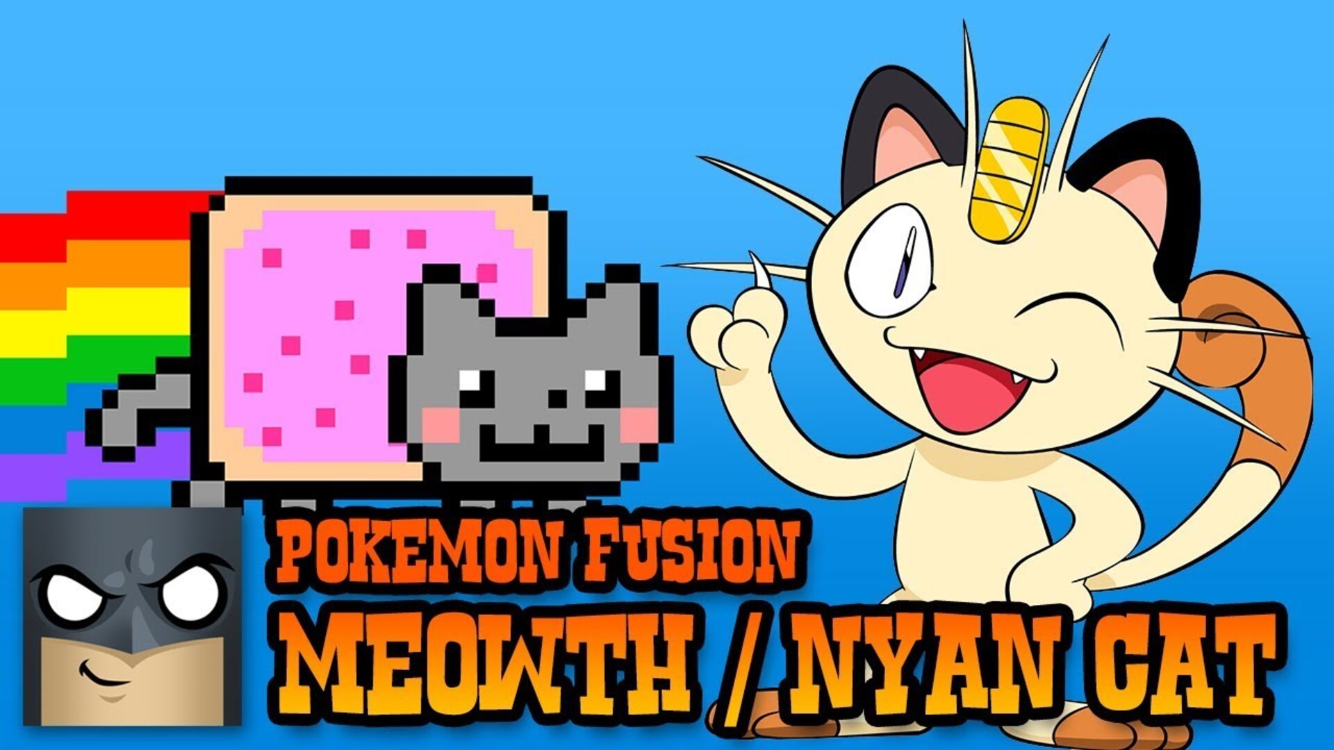 How to Draw a Nyan Cat-Meowth Mashup Character