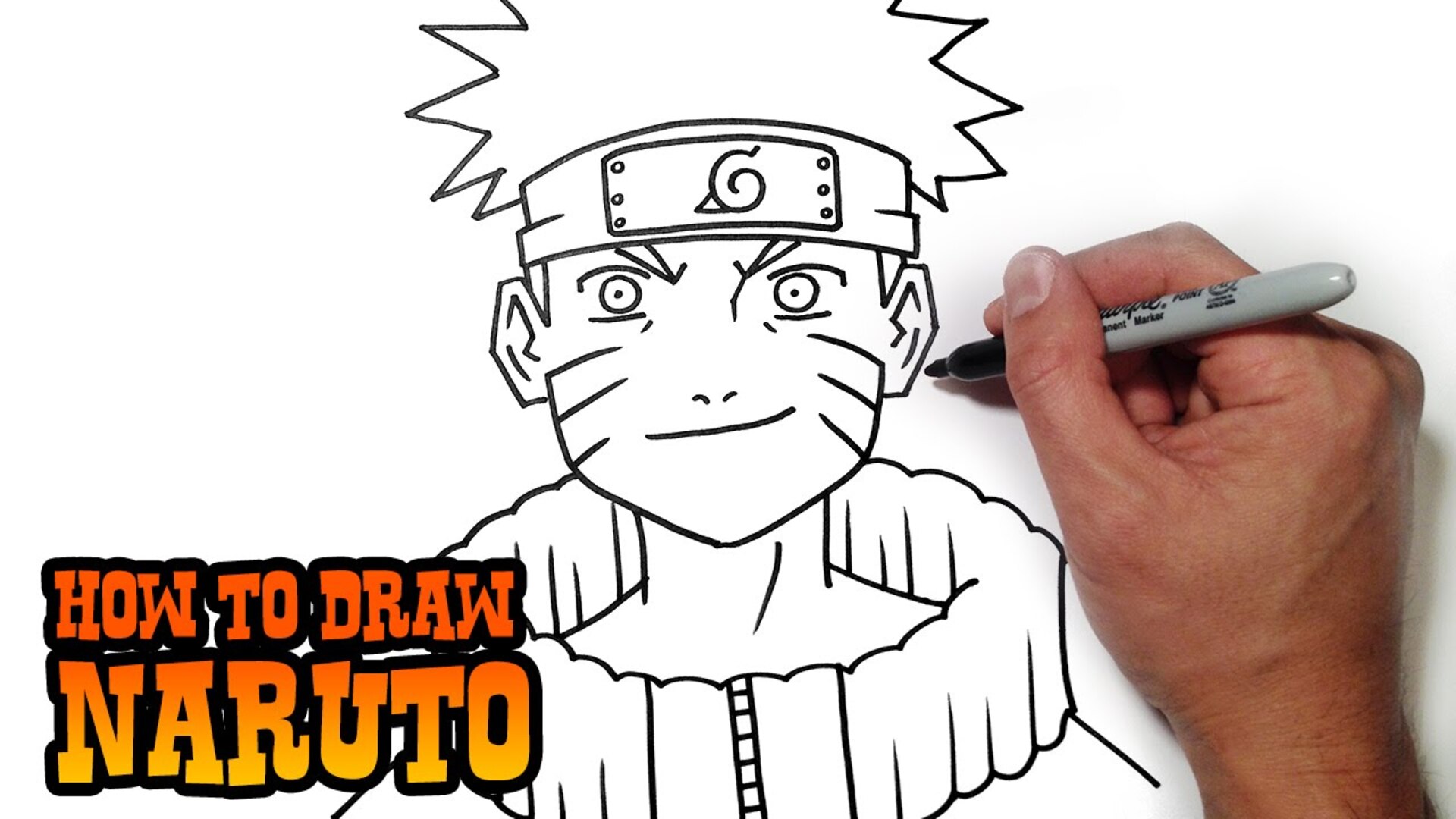 How to Draw Naruto from Naruto Shippuden