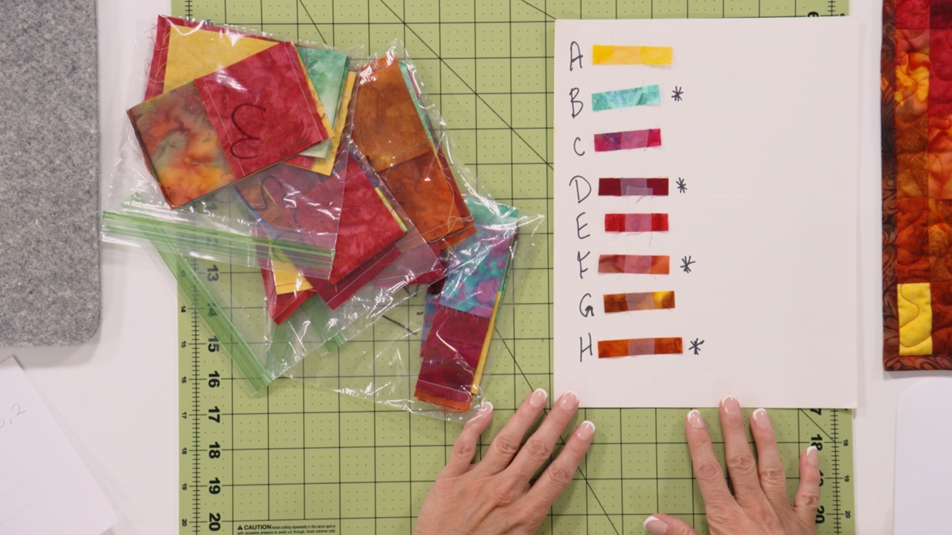 Layout Quilt