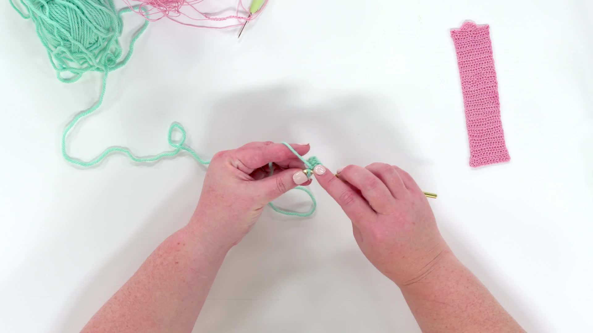 Session 3: Working Half Double Crochet into Foundation Chain