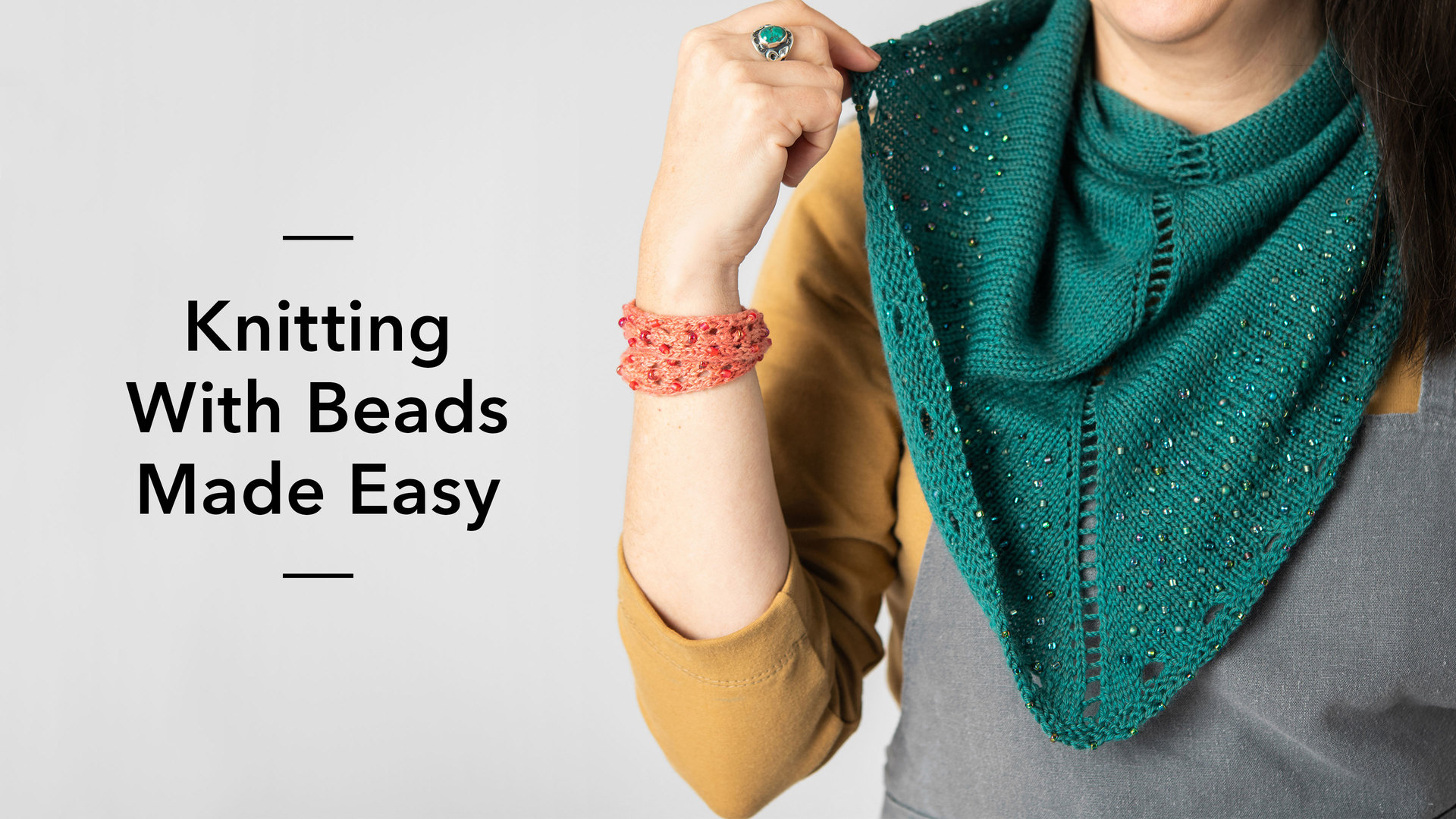 Knitting With Beads Made Easy The Knitting Circle