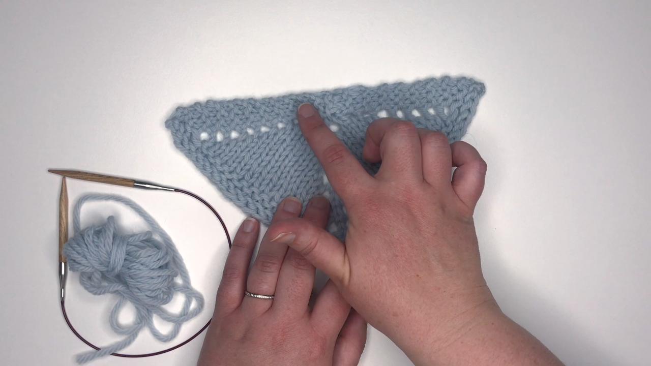 How To Work The Garter Tab Cast On The Knitting Circle