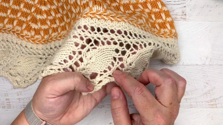 How to Knit Eyelets
