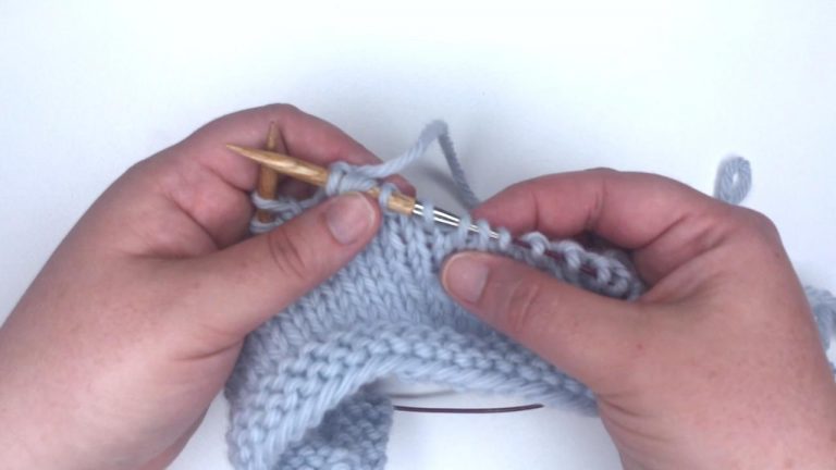 Slip As If To Knit vs. Slip as if to Purl