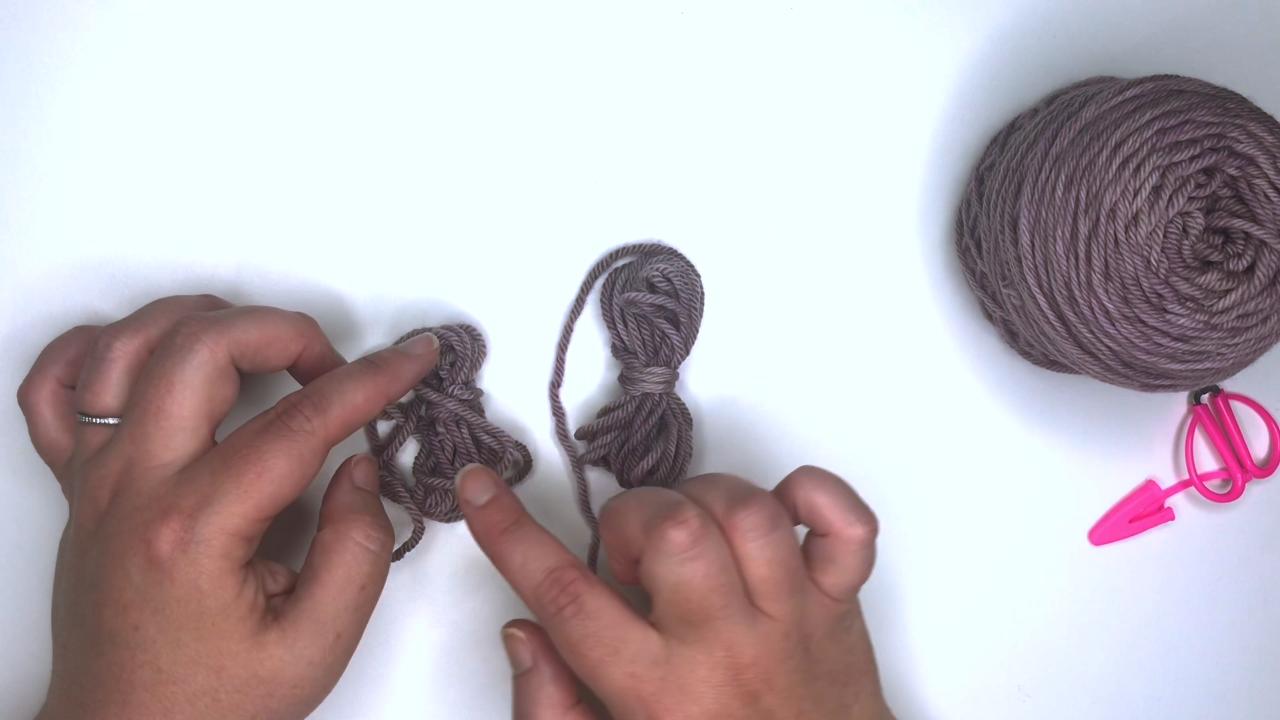 How to Make a Small CenterPull Ball of Yarn The Knitting Circle