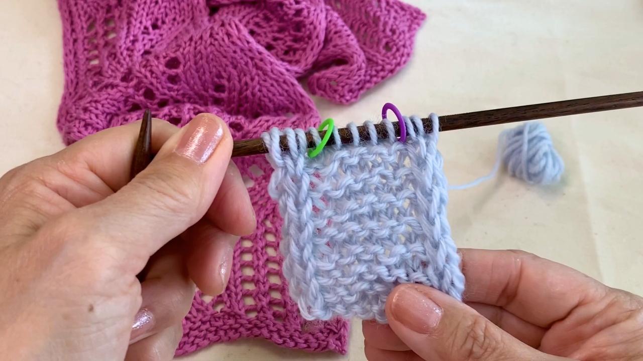 Knitting an ICord Edge for Shawls or Scarves The Knitting Circle