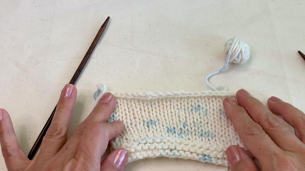 Suspended Bind Off The Knitting Circle