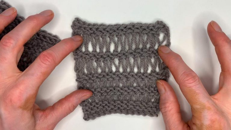 Knit Elongated Stitchesproduct featured image thumbnail.