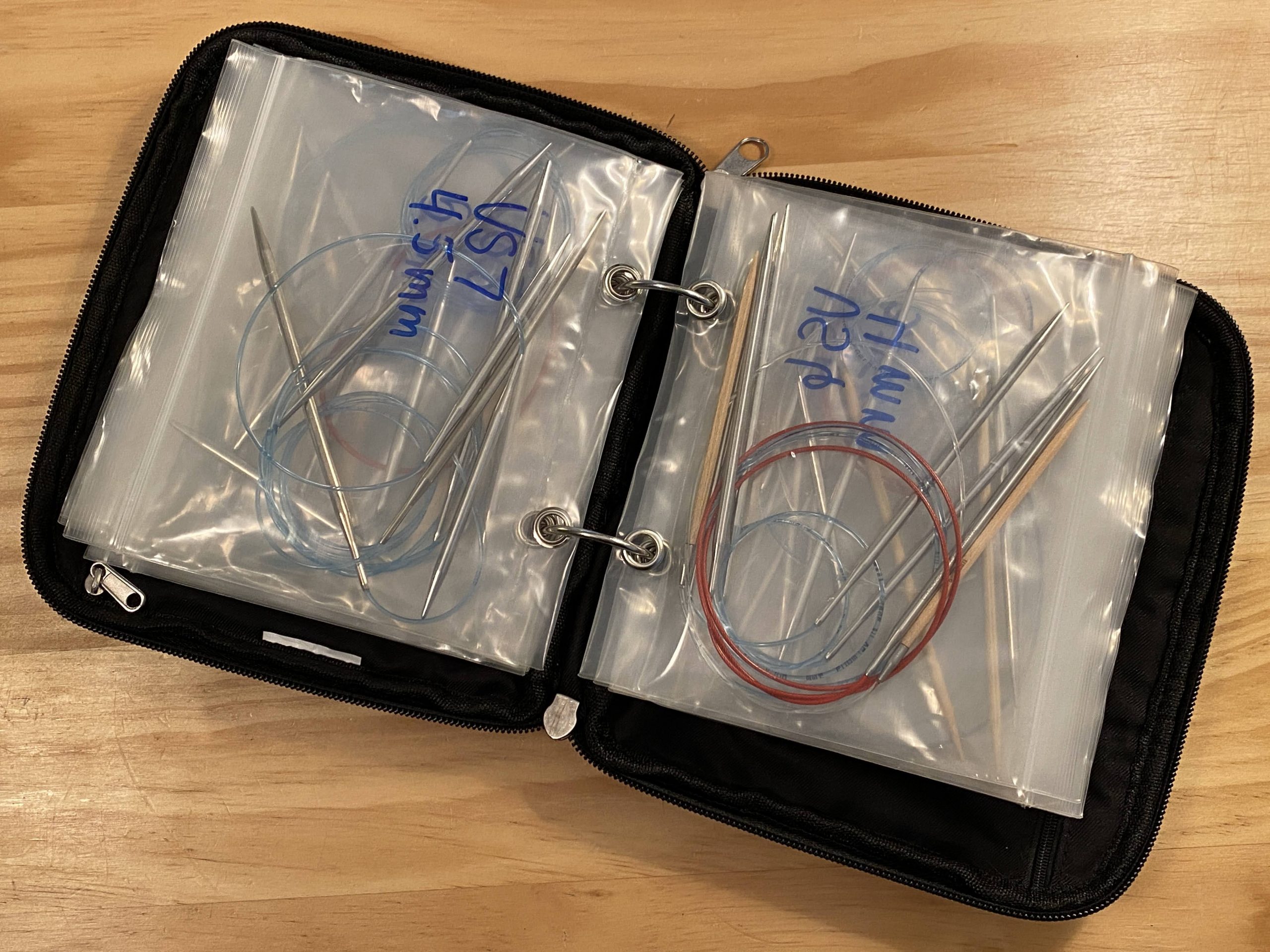 Circular Knitting Needle Cases/Organizer