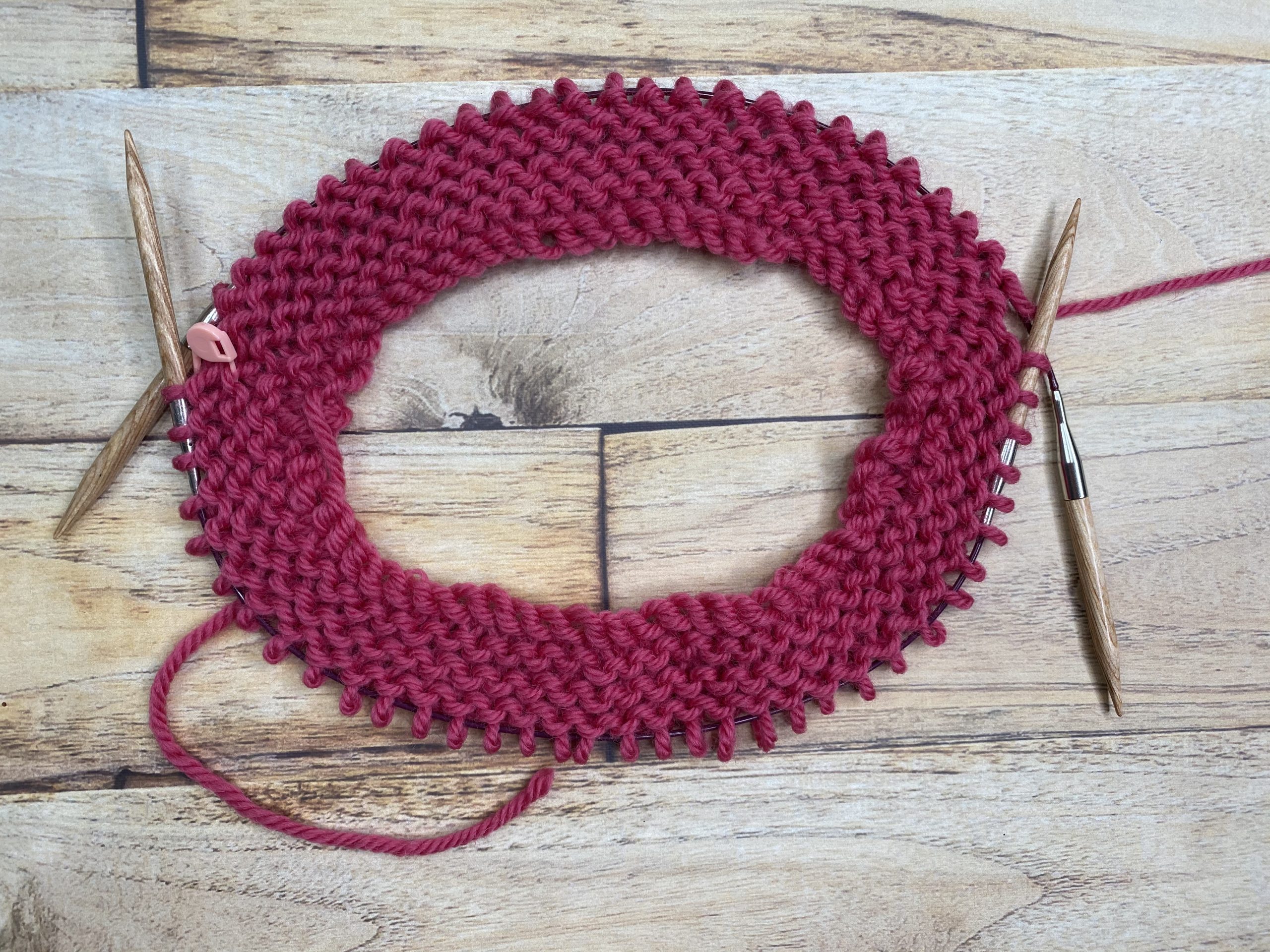 travelling loop method knitting