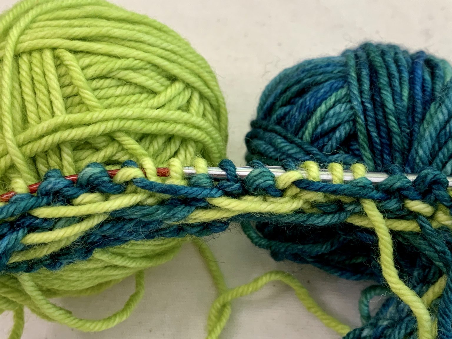 Yarn Color Dominance in Stranded Colorwork The Knitting Circle