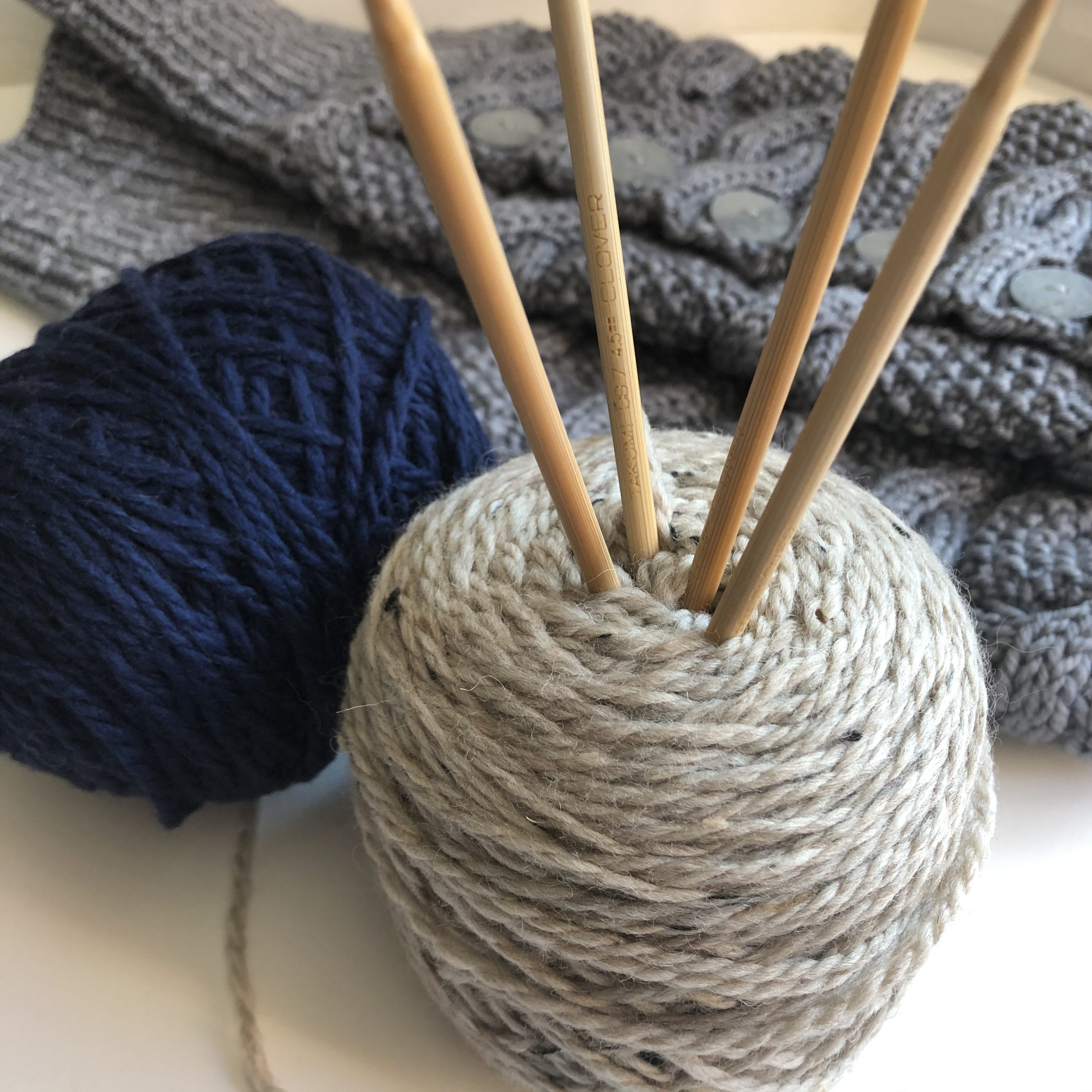 Beginner Knitting – Casting On, Knit, and Purl Stitches – Clover