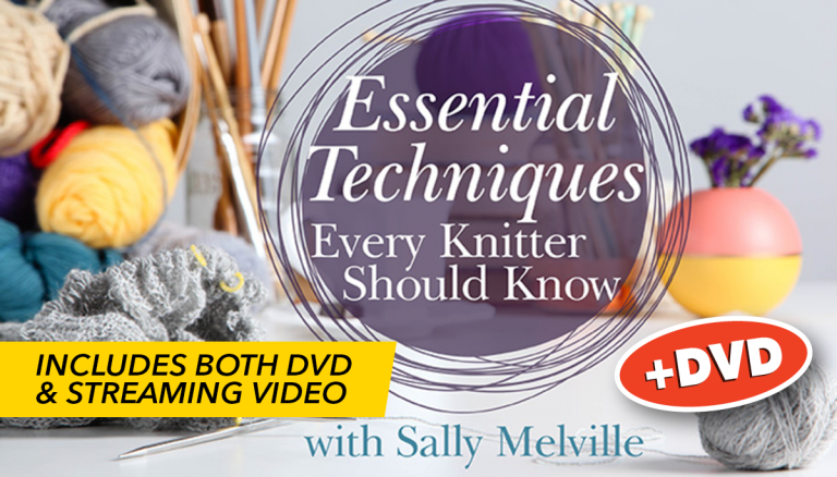 Essential Techniques Every Knitter Should Know + DVDproduct featured image thumbnail.