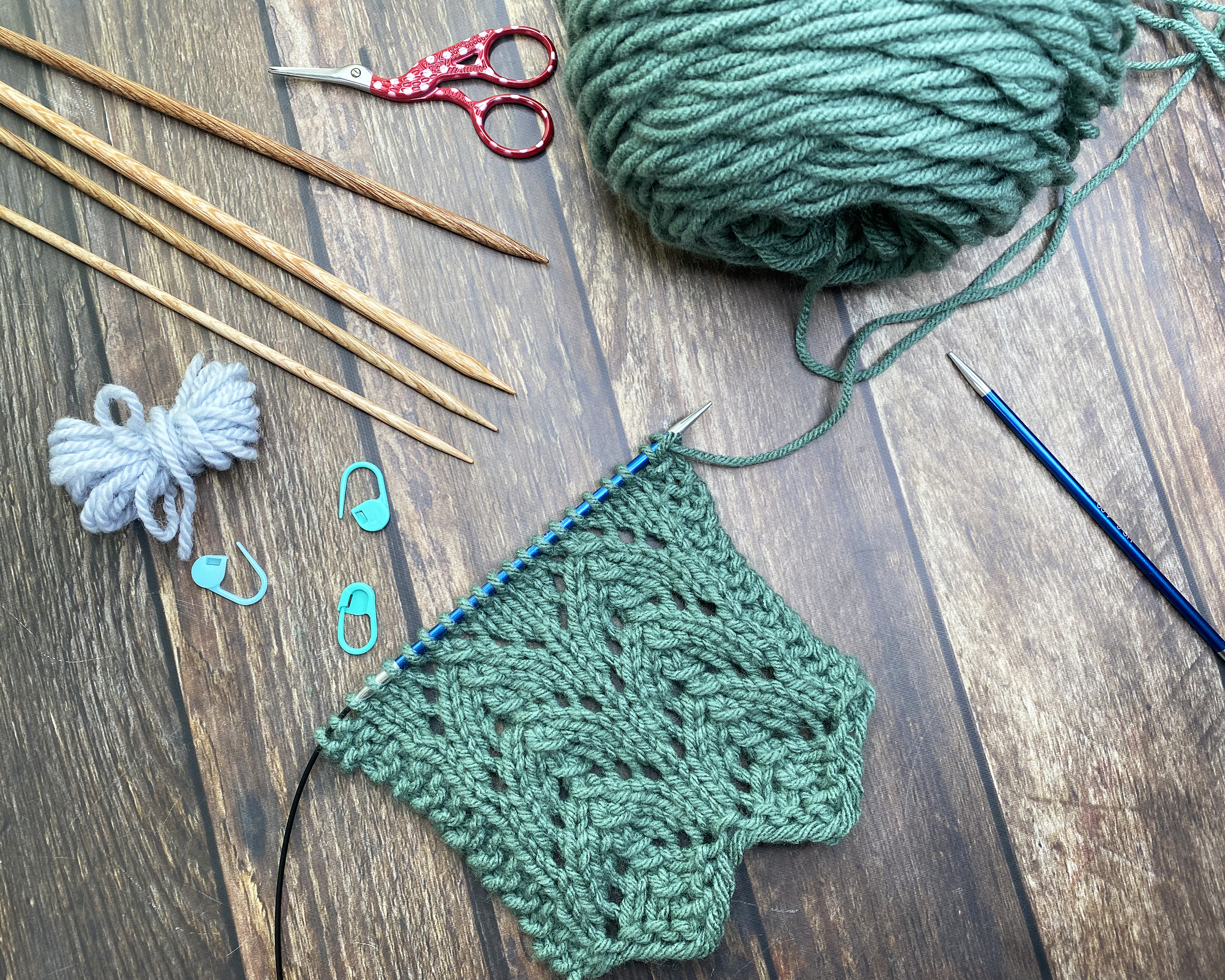 Easy block lace crochet stitch pattern - Knit & Crochet Blog