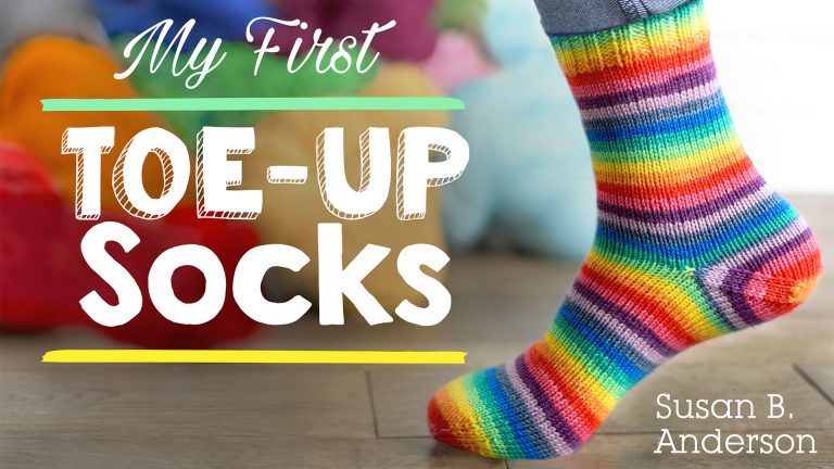 My First Toe-Up Socksproduct featured image thumbnail.