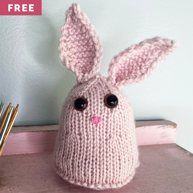Free Knitting Pattern - Bunny Buddy 