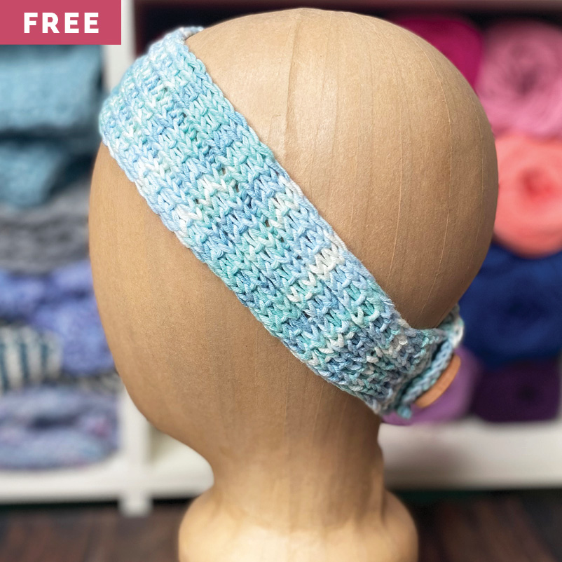 Free Knitting Pattern - Harmonious Headband