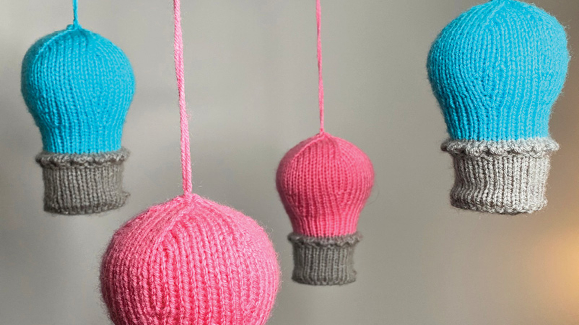 Free Knitting Pattern - Rise & Shine Baby Mobile