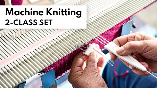 Machine Knitting with Susan Guagliumi 2-Class Setproduct featured image thumbnail.