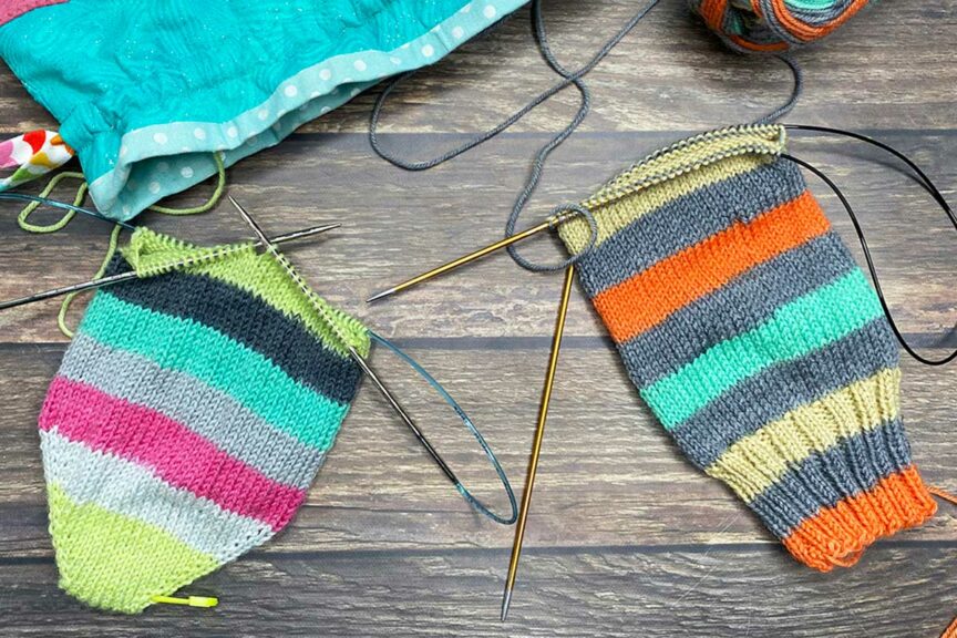 knitting-needles-knitting-socks