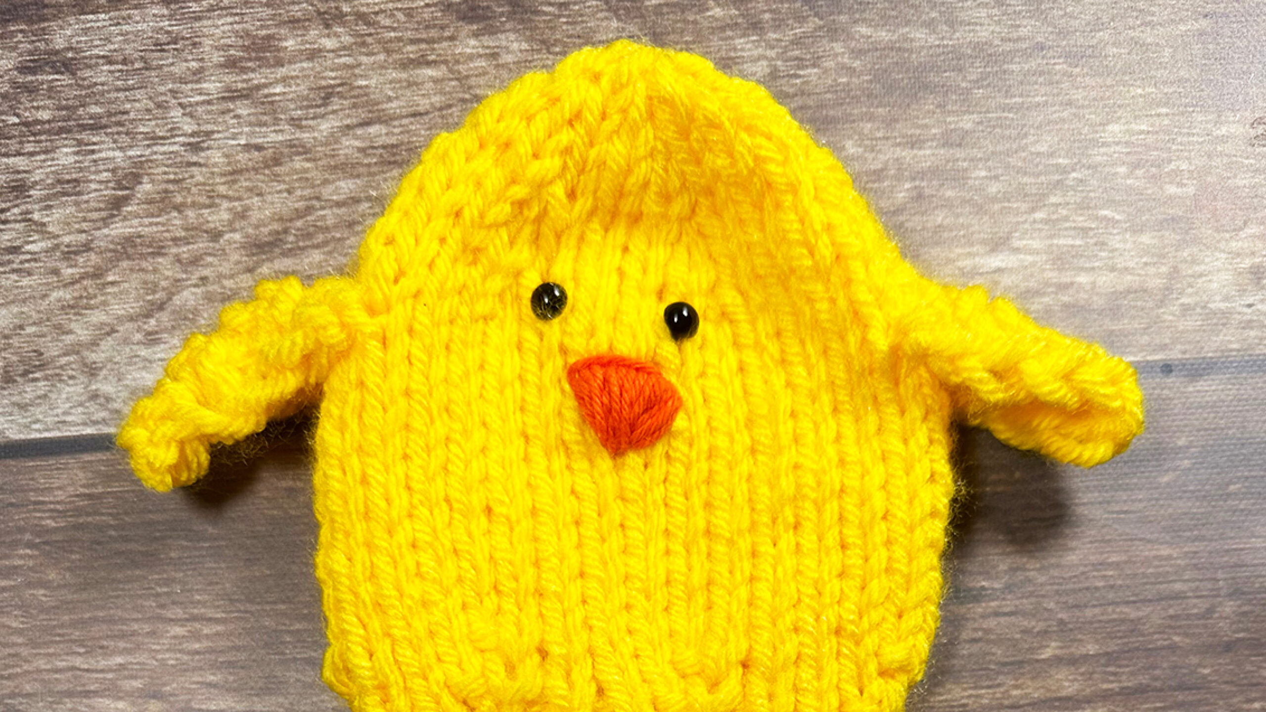 Free Knitting Pattern - Which Came First Knitted Chicken