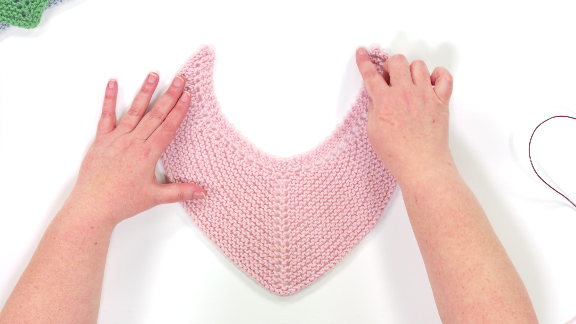 Heart-Shaped Shawl