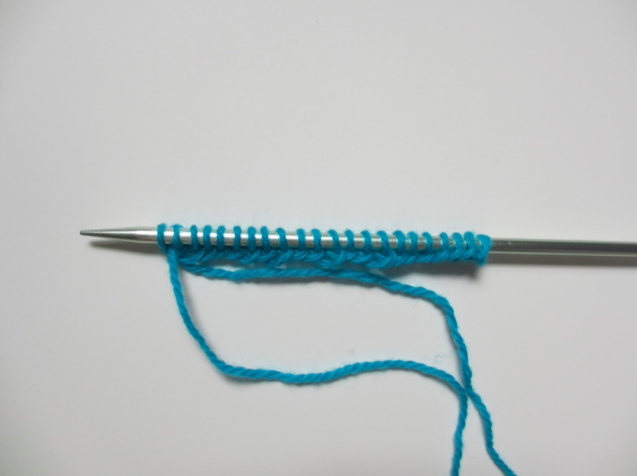 trinity knit step 1