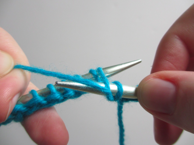 trinity knit step 4
