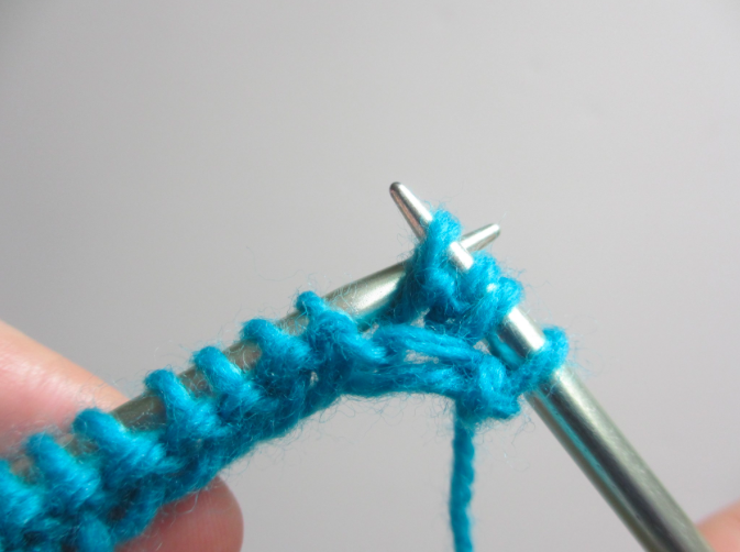 trinity knit step 7