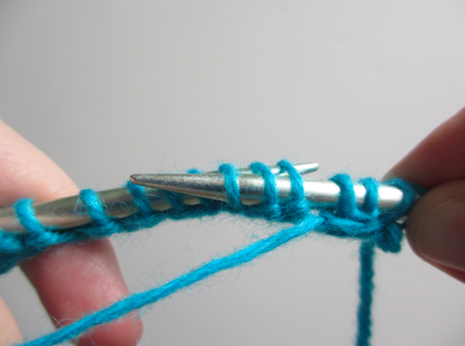 trinity knit step 8