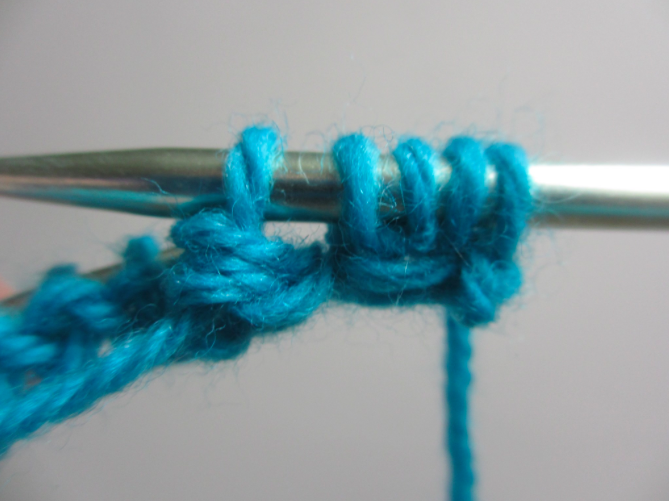 trinity knit step 10