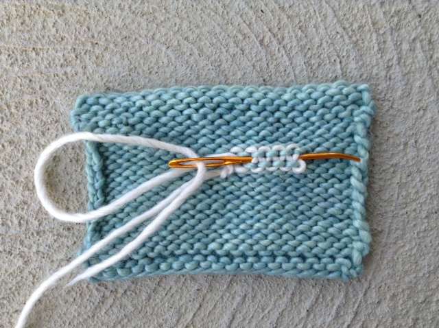 weaving ends step 6