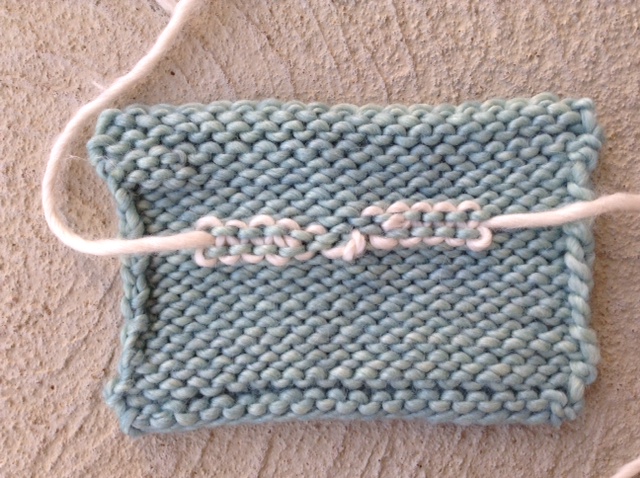 weaving ends step 7