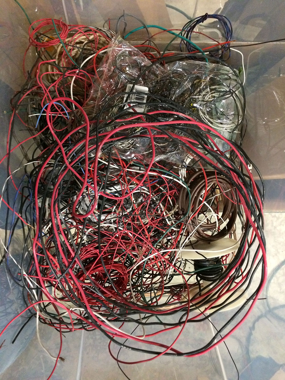 wiring model railway