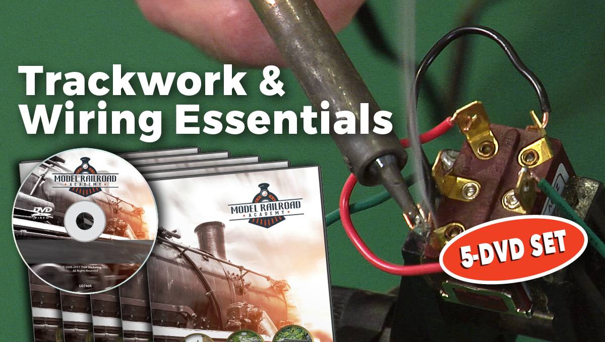 Trackwork & Wiring Essentials 5-DVD Setproduct featured image thumbnail.