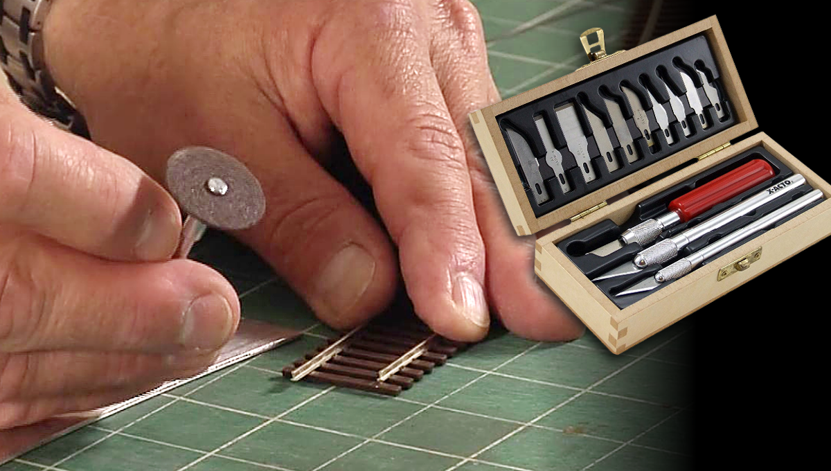 Trackwork & Wiring Essentials 5-DVD Set with X-ACTO Knife Setproduct featured image thumbnail.