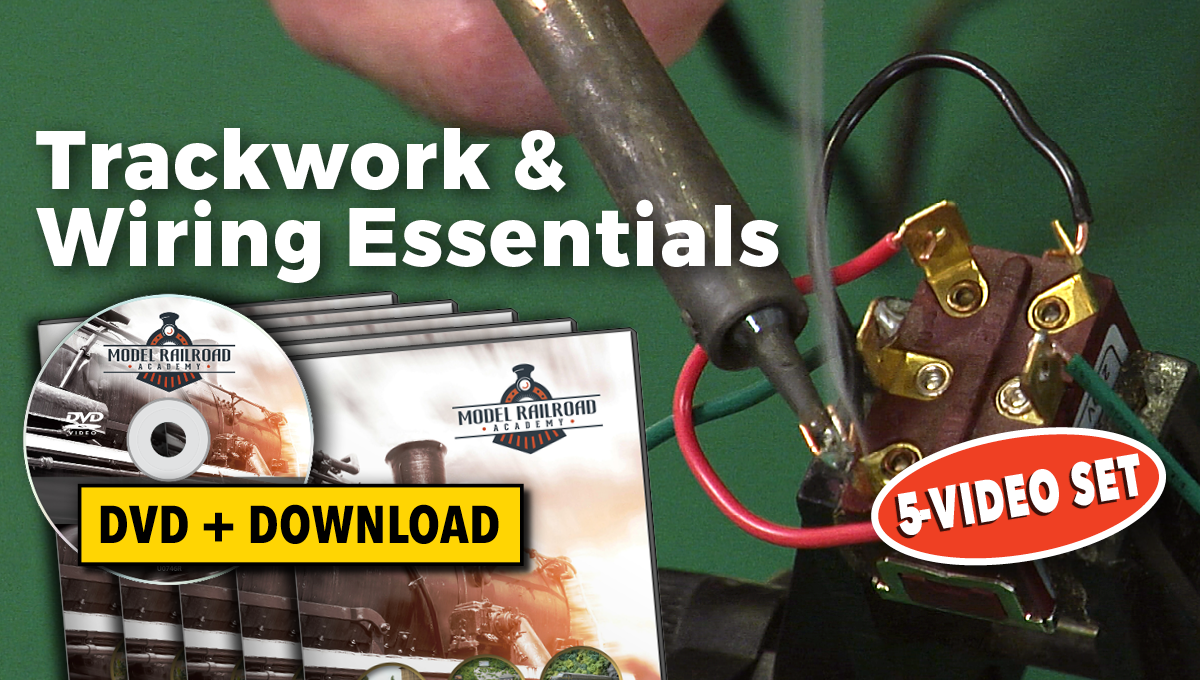Trackwork & Wiring Essentials 5-Video Setproduct featured image thumbnail.