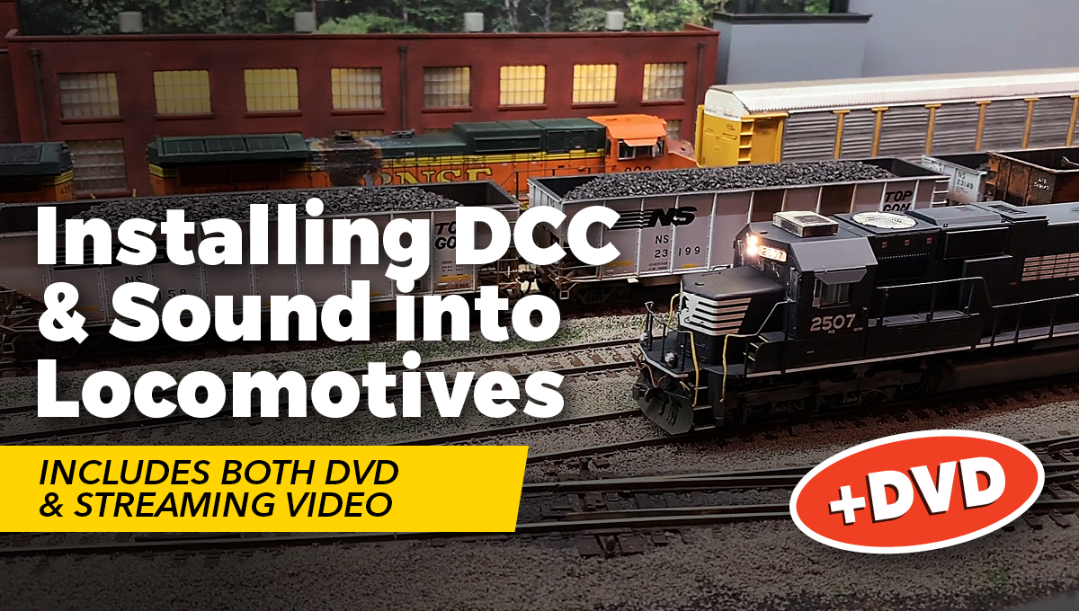 Installing DCC and Sound into Locomotives Class + DVD