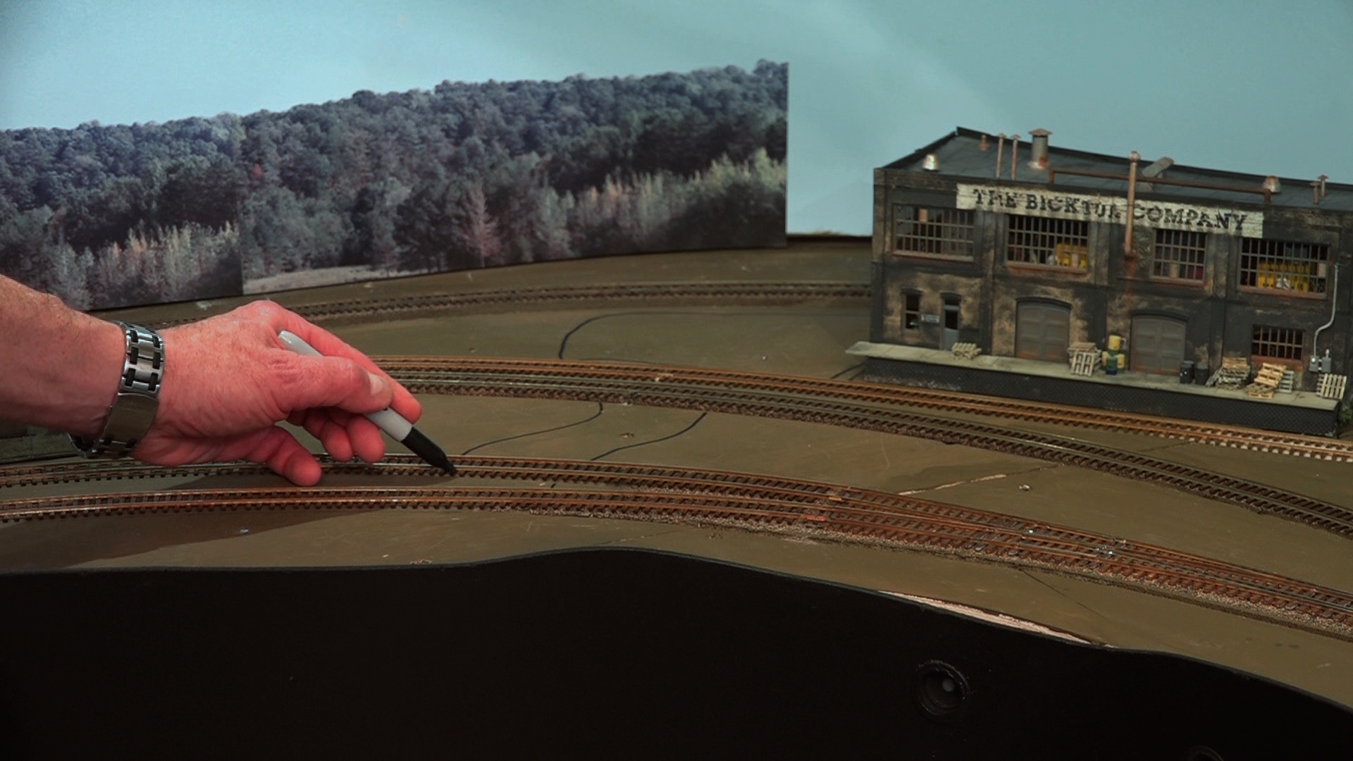 Making Model Railroad Scenery for Flat Areas