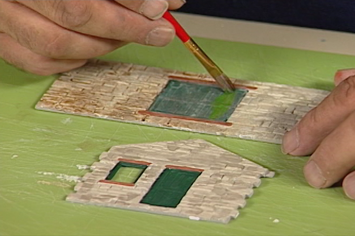 Weathering Structures with Water Colors