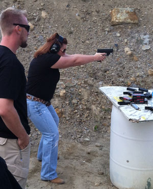 Student shooting during DFC certification course